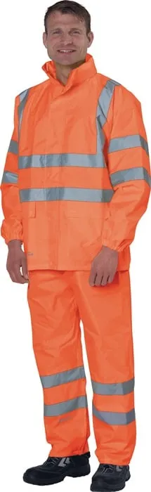 Warnschutz-Regenjacke Gr.XXL orange PREVENT