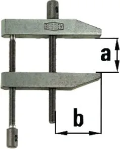 Parallelschraubzwinge PA Spann-W.116mm A.72mm BESSEY