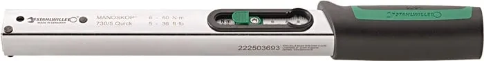 Drehmomentschlüssel 730/5 Quick 6-50 Nm 9x12mm STAHLWILLE