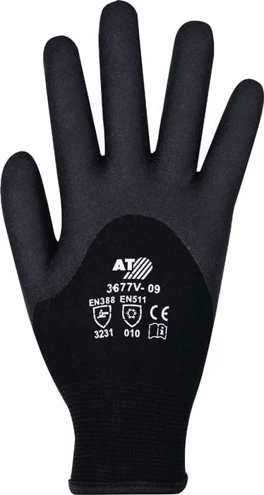 Kälteschutzhandschuhe Gr.9 schwarz EN 388,EN 511 PSA II