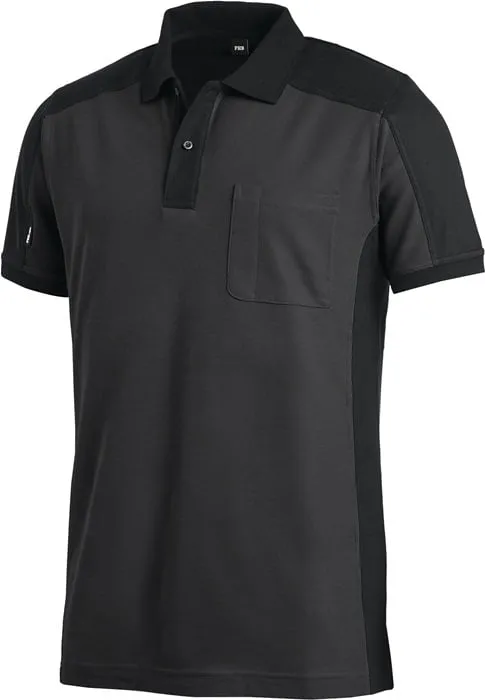 Poloshirt KONRAD Gr.XL anthrazit/schwarz FHB