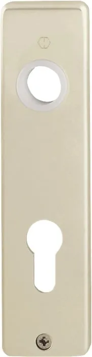 Kurzschildpaar 202KP/AP Alu.F2 PZ HOPPE