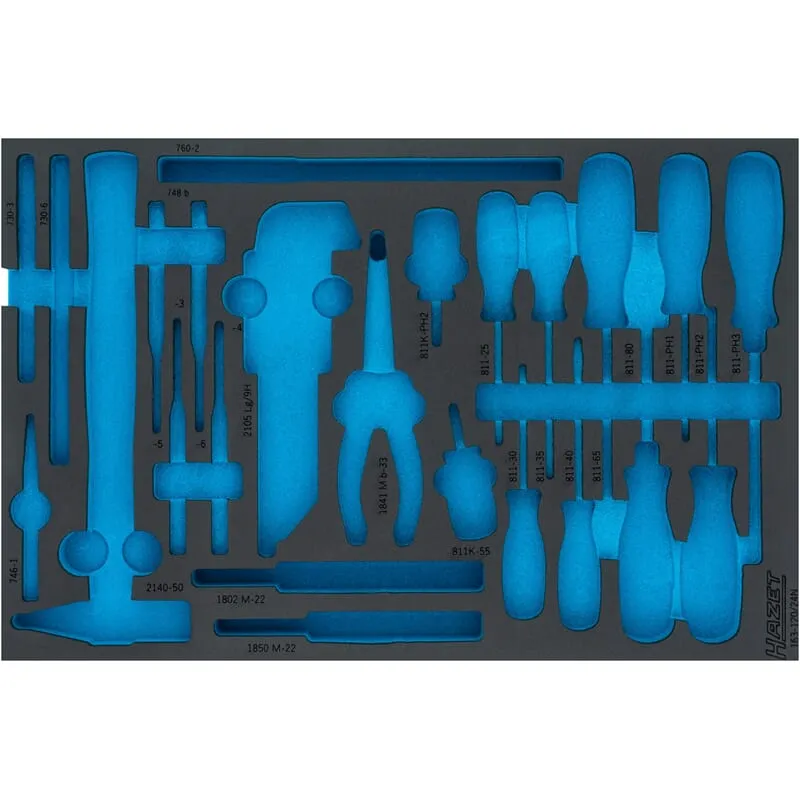 Hazet 163-120LN Weichschaumeinlage