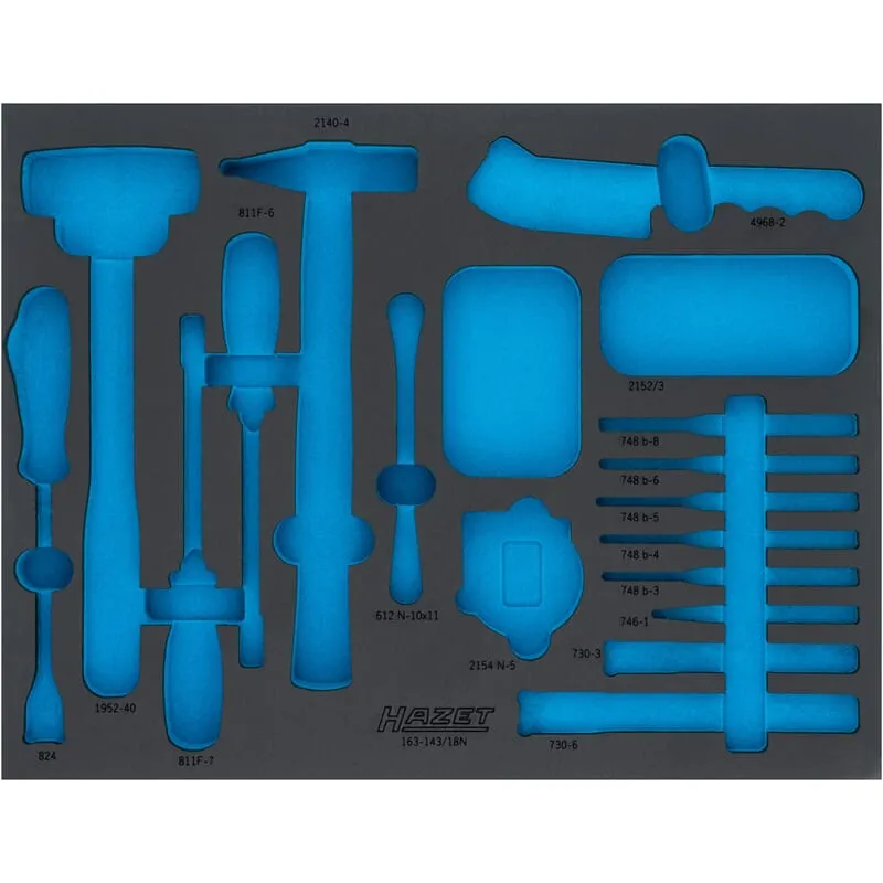 Hazet 163-143LN Weichschaumeinlage