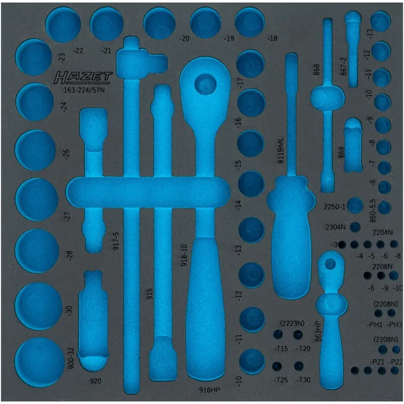 Hazet 163-224LN Weichschaumeinlage
