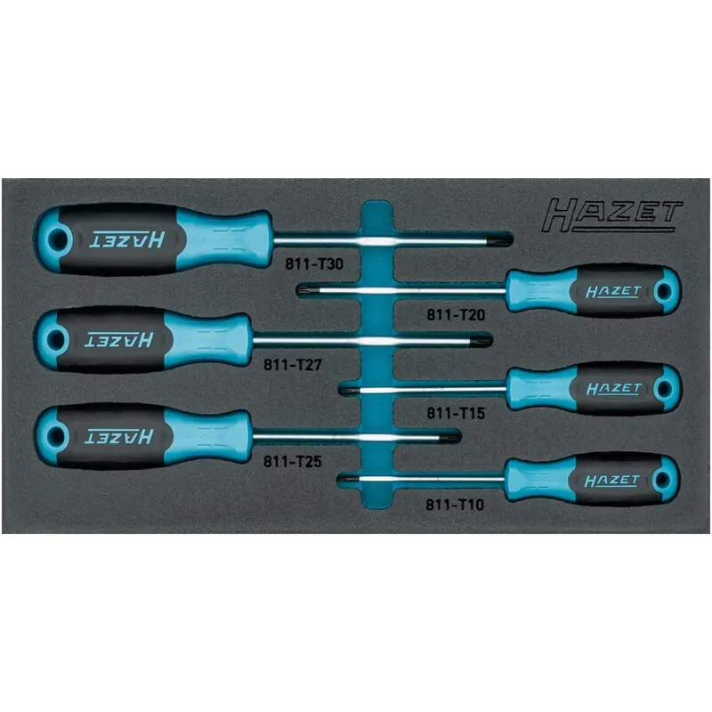 Hazet 163-266/6N Schraubendreher-Satz Torx