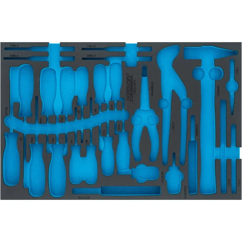 Hazet 163-31LN Weichschaumeinlage