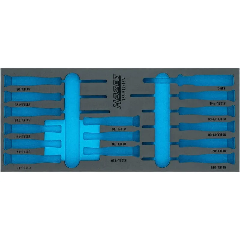 Hazet 163-517LN Weichschaumeinlage