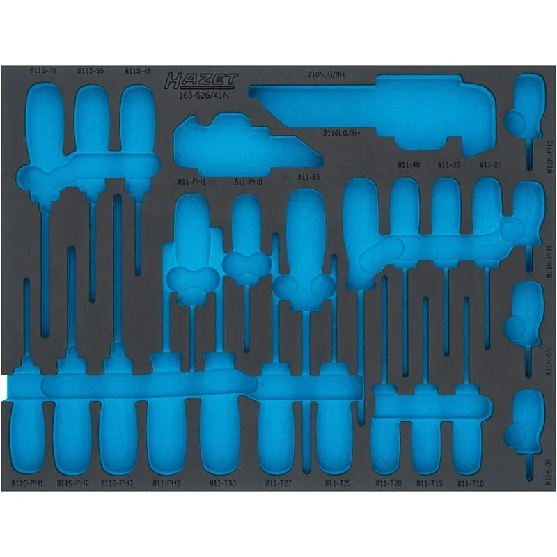 Hazet 163-526LN Weichschaumeinlage