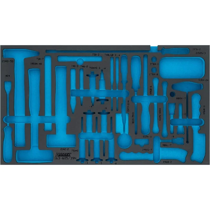 Hazet 163-605LN Weichschaumeinlage