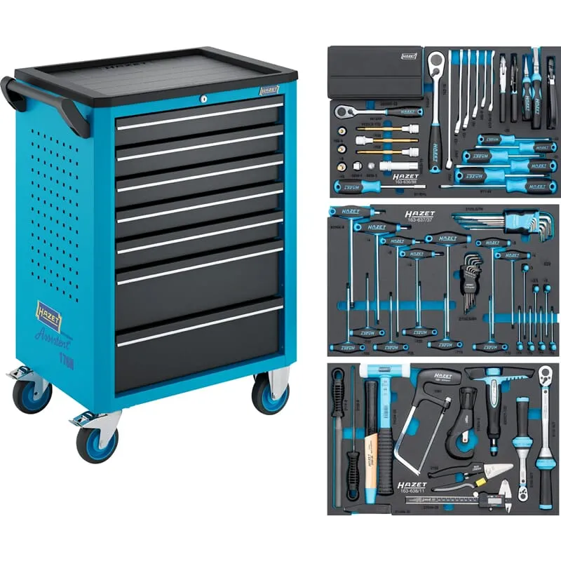 Hazet 176N-7/136 Werkstattwagen Assistent 136-tlg