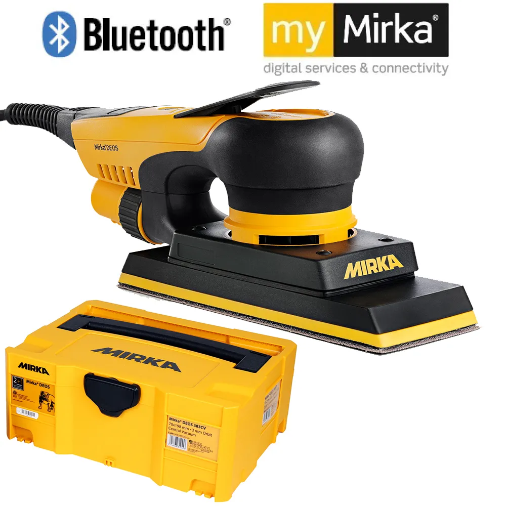 MIRKA Elektro Schwingschleifer 70x198mm DEOS 383CV MID3830201CA im SYSTAINER