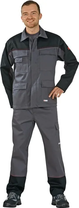 Schweißerschutz-Bundjacke Weld Shield Gr.58 grau/schwarz