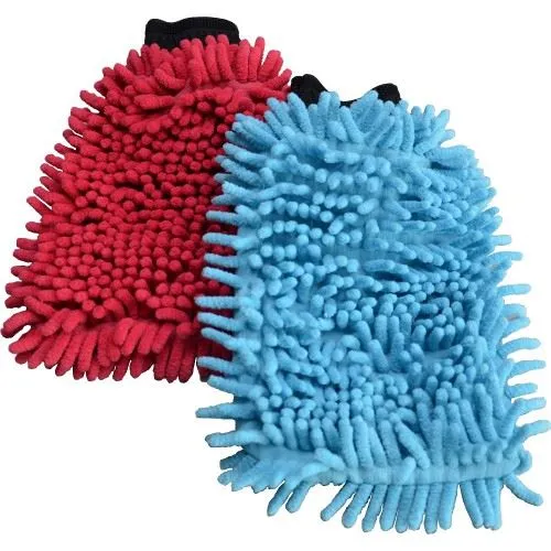 ROTWEISS Mikrofaserhandschuh Rasta rot 8065