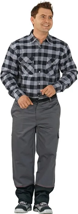 Schweißerschutzbundhose Weld Shield Gr.46 grau/schwarz