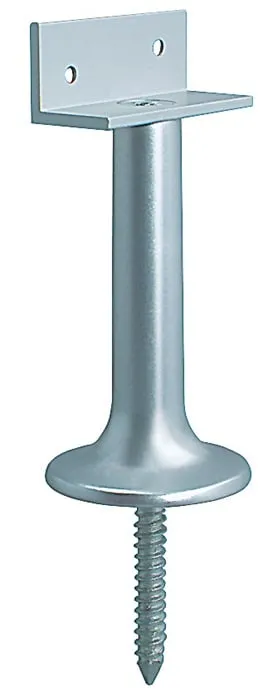 Trennwandstütze B.60mm H.150mm Alu.F1/naturf.DENI