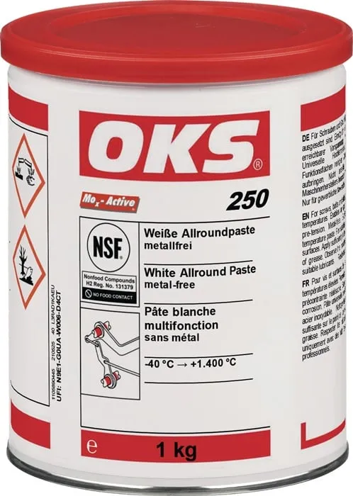 Allroundpaste OKS 250 weiß 1kg Dose OKS