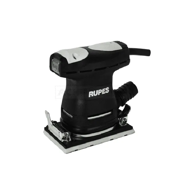 RUPES Mini Schwingschleifer LE71TEC 200W 13.000 rpm 2 mm Hub 80x130 mm + Filtereinheit in Kunststoff