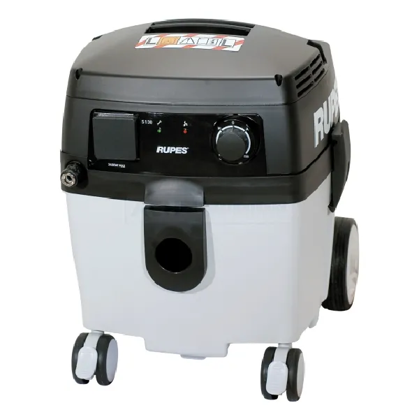 RUPES Mobiler Staubsauger S130PL Klasse L mit 5m Schlauch und Standard Filterbeutel 1.200W 30L mit D