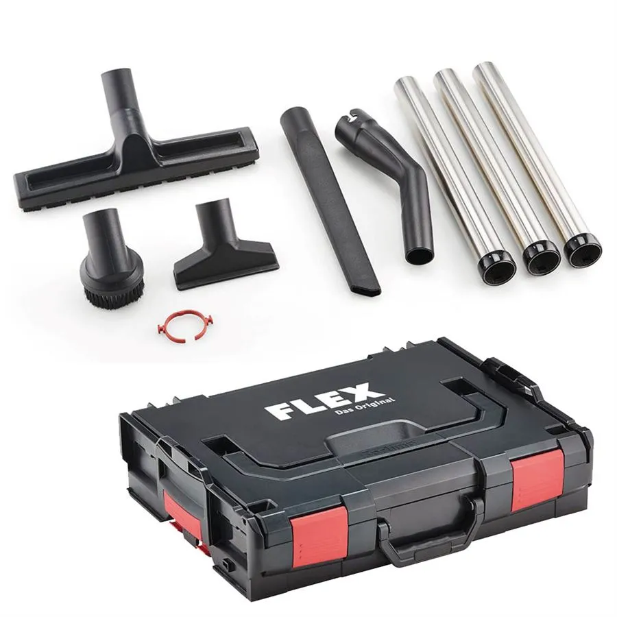 FLEX Reinigungsset VCE 33 44 S 44 S44 451.703 viel Zubehör 9 teilig L-BOXX