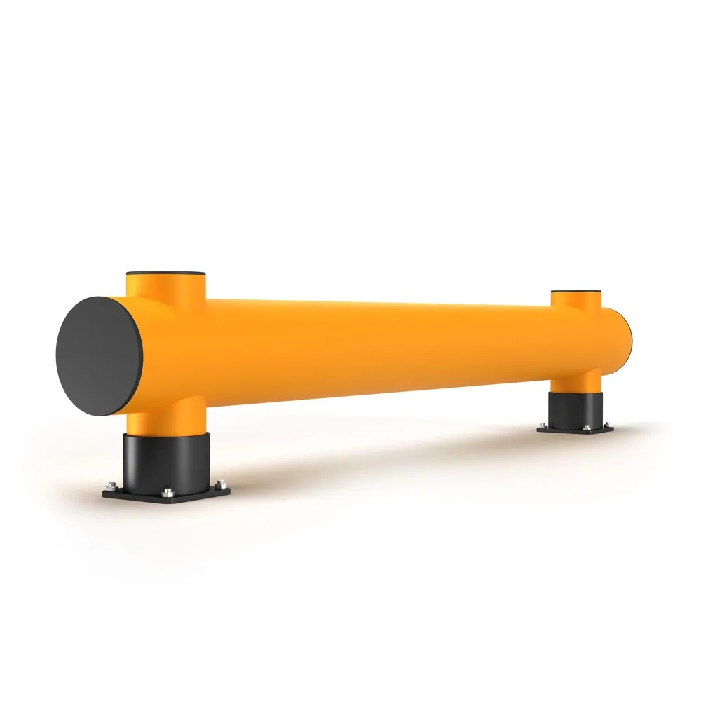 A.M.P.E.R.E. Rammschutzbarriere Rack Mammut®, Einzelplanke, Länge 2.000 mm