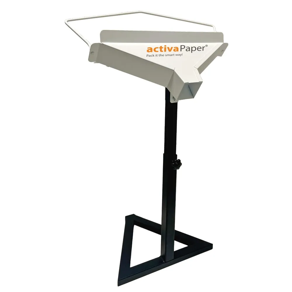 activaPaper® Papierpolstermaschine PA1000 für kleine Verpackungsmengen, manuell, Tischgerät, Faltpack von 50g² bis 70g²