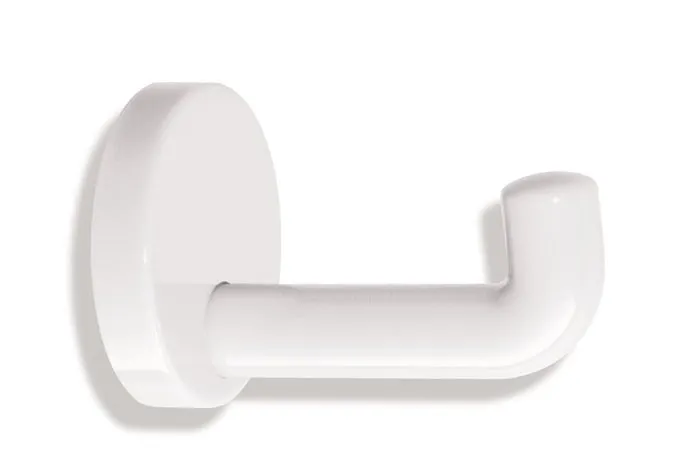 Einzelhaken 477.90.030 einfach A.100mm PA tiefschwarz 90 D.70mm HEWI