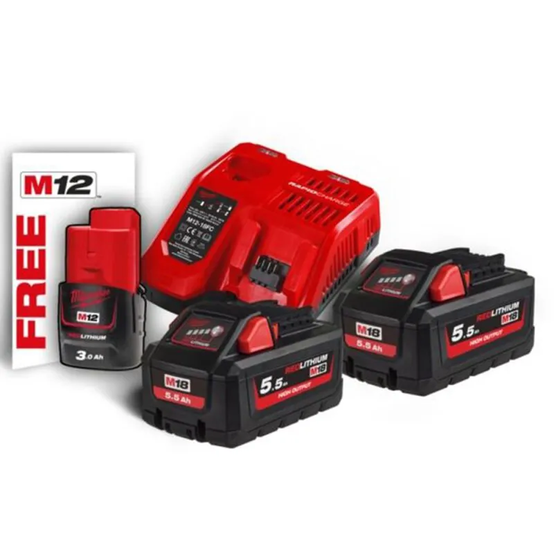 Akku-Starterset M18 HNRG-552 Milwaukee