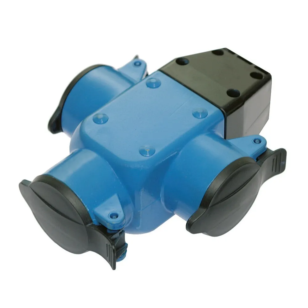 3-fach Aktions-Gummiverteiler, blau