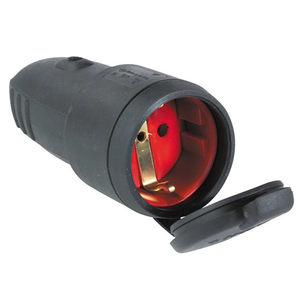 Gummikupplung, schwarz