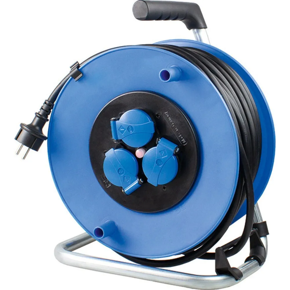 Sicherheits-Kabeltrommel 285mmØ, blau