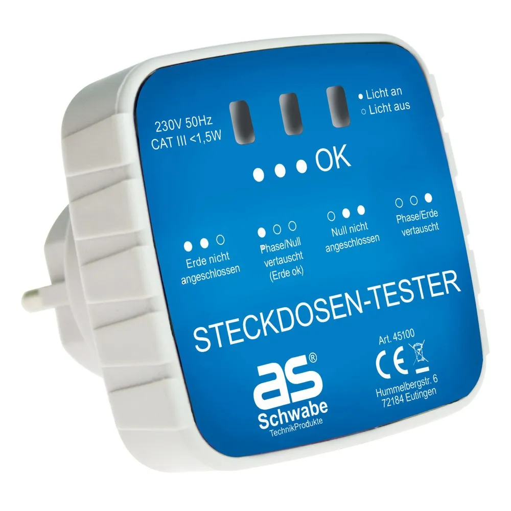 Steckdosen-Tester