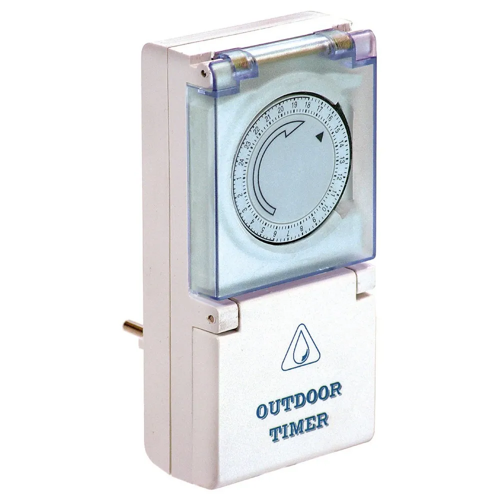 Tages-Zeitschaltuhr IP44 mechanisch