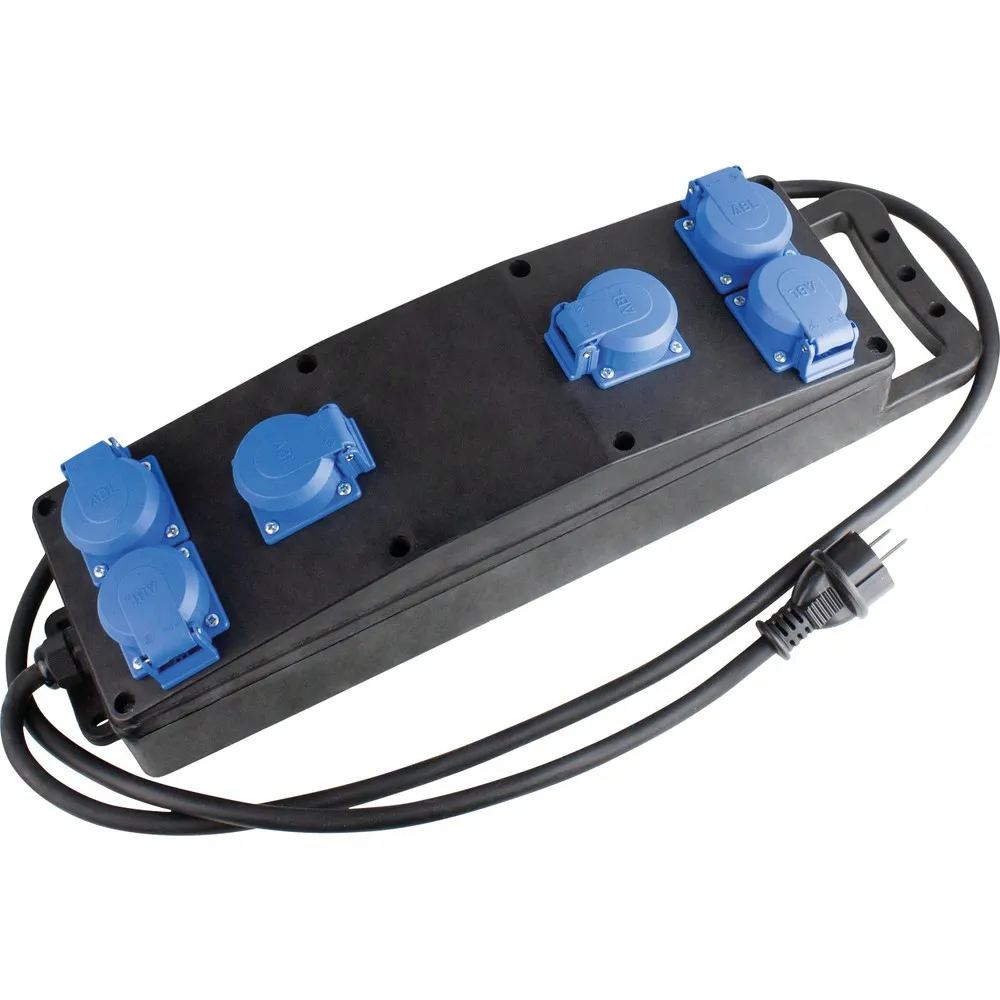 Vollgummi-Steckdosenleiste S1