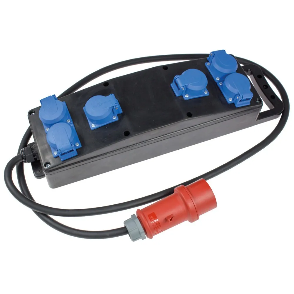 Vollgummi-Steckdosenleiste S2