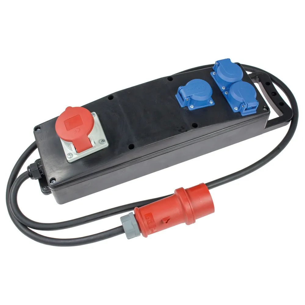 Vollgummi-Steckdosenleiste S3