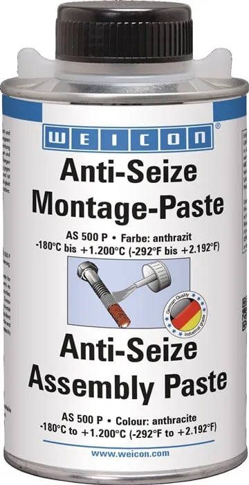 Montagepaste Anti-Seize 500g anthrazit Pinseldose WEICON VE: 12St.