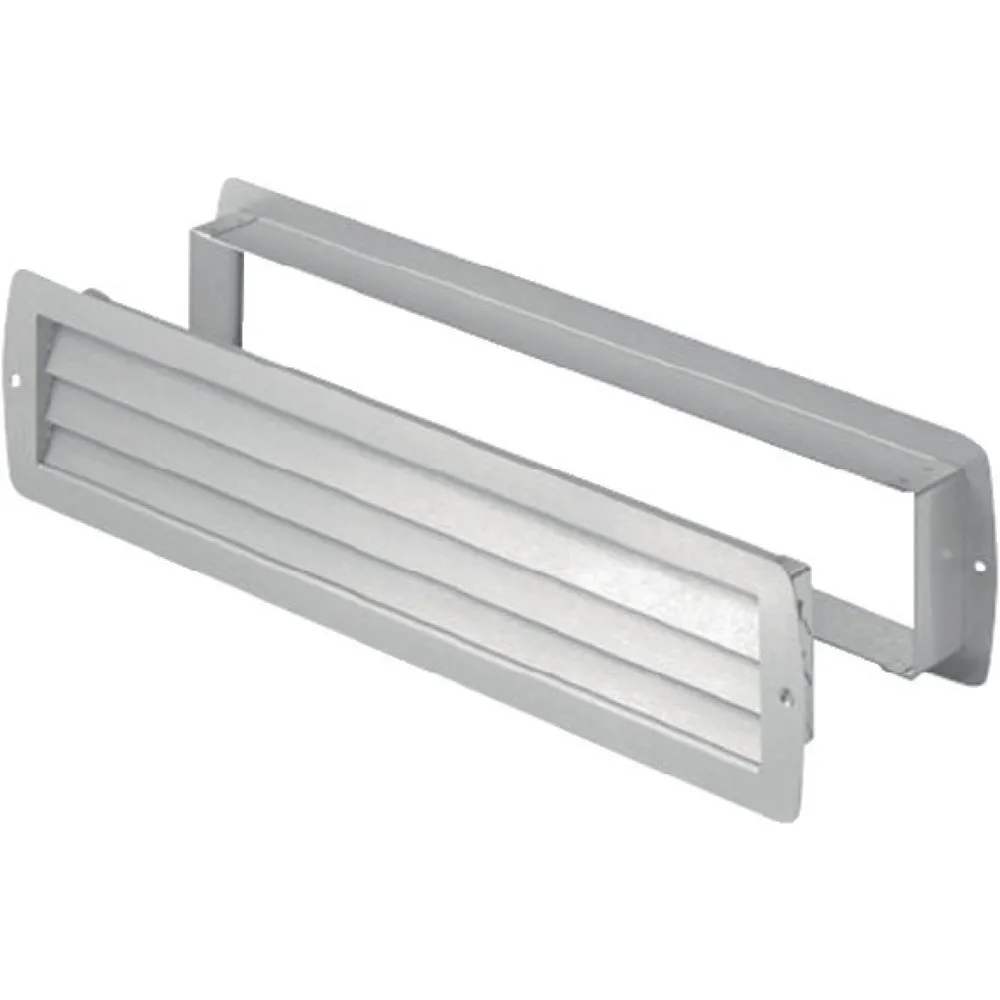 Badezimmerlüftung 9020 L, Aluminium, Länge 465 mm Breite 105 mm