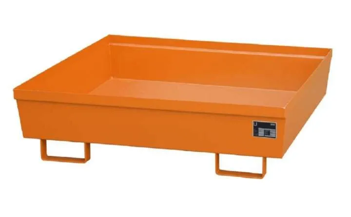 Bauer Auffangwanne AO-4A 1200 x 335 x 1200 mm lackiert gelborange