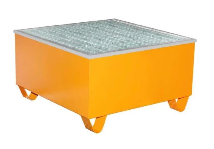 Bauer Auffangwanne AW 1 PE 815 x 470 x 815 mm gelborange