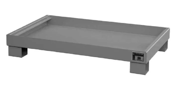Bauer Auffangwanne AW 603 1300 x 205 x 800 mm mausgrau