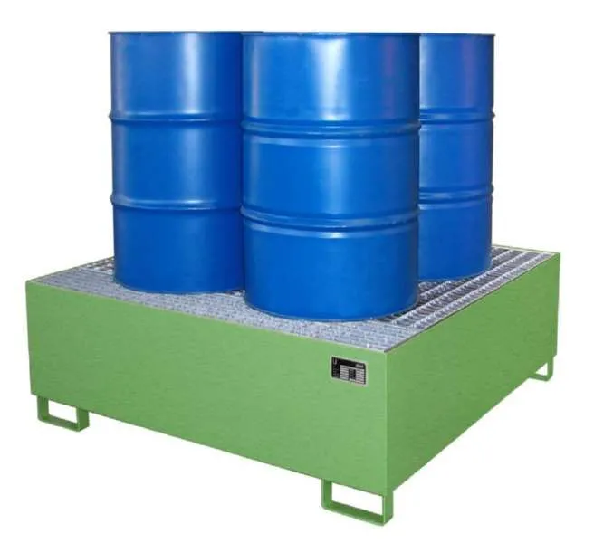 Bauer Auffangwanne AW 800 Liter 1460 x 525 x 1460 mm resedagrün