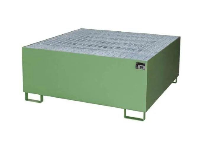 Bauer Auffangwanne AW 1000 Liter 1460 x 630 x 1460 mm resedagrün