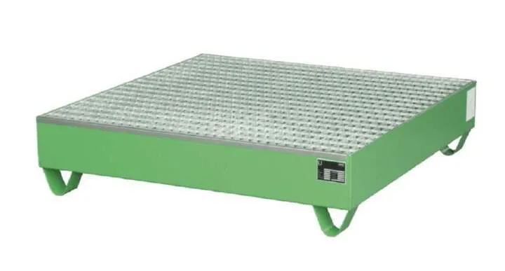 Bauer Auffangwanne 2032 1200 x 285 x 1200 mm resedagrün