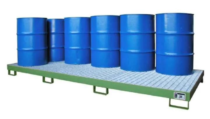 Bauer Auffangwanne AW 10 3250 x 195 x 1300 mm resedagrün