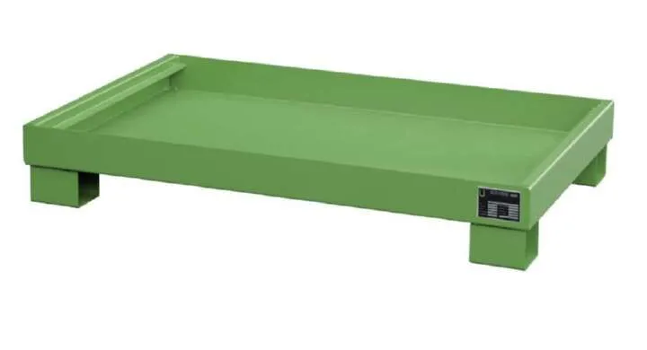 Bauer Auffangwanne AW 603 1300 x 205 x 800 mm resedagrün