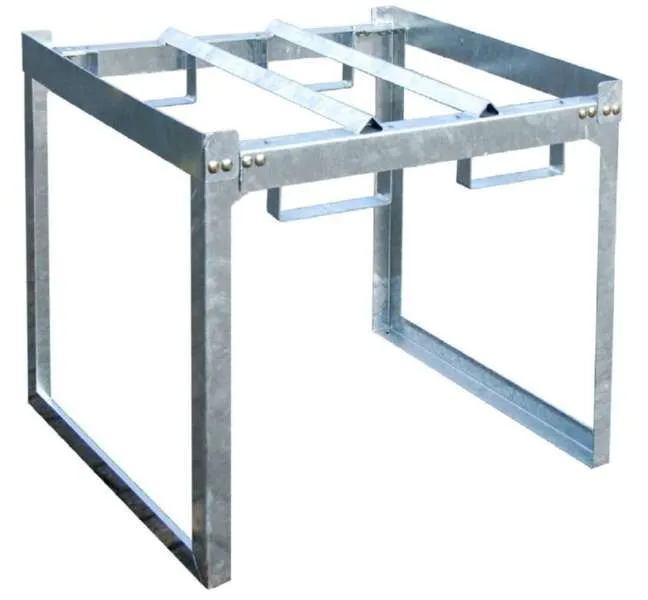 Bauer Fass und Kleingebinderegal FRE 1M 920 x 805 x 785 mm feuerverzinkt