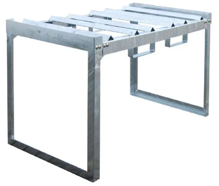 Bauer Fass und Kleingebinderegal FRE 3M 1320 x 805 x 785 mm feuerverzinkt