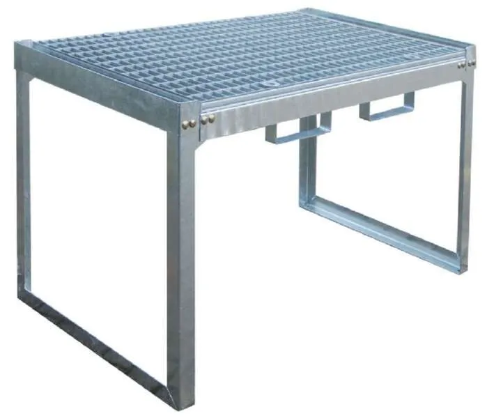 Bauer Fass und Kleingebinderegal FRE G2M 1320 x 805 x 785 mm feuerverzinkt