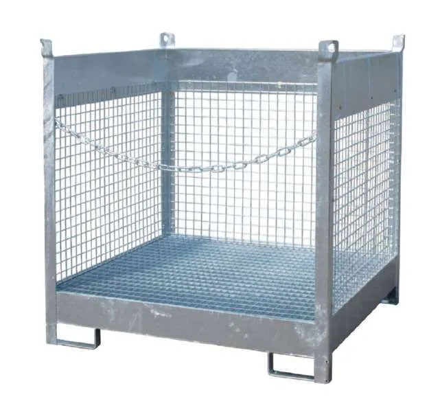 Bauer Fass Stapelpalette FSP 4D 1400 x 1435 x 1400 mm feuerverzinkt